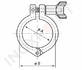 Хомут CLAMP нержавеющий Dn 80  (84-85 мм) AISI 304, DIN