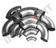 Отвод нержавеющий 85,0х2,0  R1,5-90' матовый AISI 316L, EN 10357